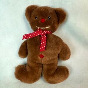 Vintage 1988 North American Bear Co. Ginger Bear Plush Stuffed Animal